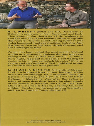 The New Testament in Its World; an introduction to the history, literature, and theology of the first Christians