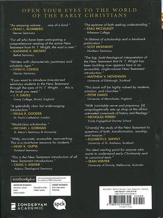 The New Testament in Its World; an introduction to the history, literature, and theology of the first Christians