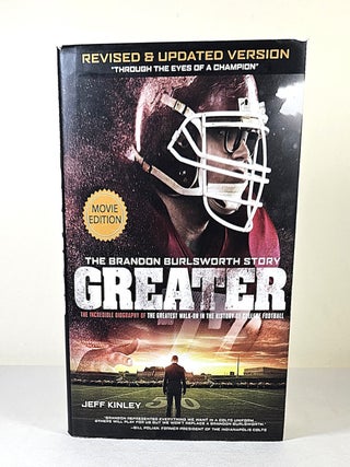 Greater; the Brandon Burlsworth story