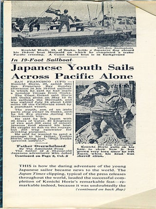 Kodoku; sailing alone across the Pacific