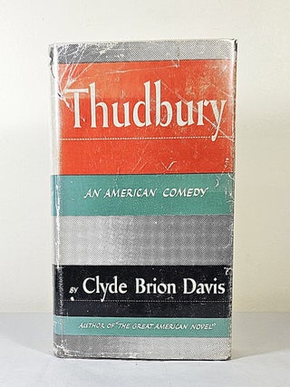 Thudbury; an American comedy