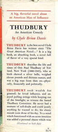 Thudbury; an American comedy