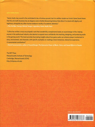 Game Sound; an introduction to the history, theory, and practice of video game music and sound design