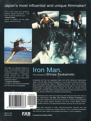 Iron Man; the cinema of Shinya Tsukamoto