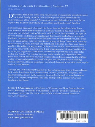 Mishpachah; the Jewish family in tradition and translation