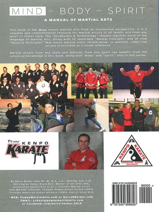 Mind; concepts and principles as seen through martial arts