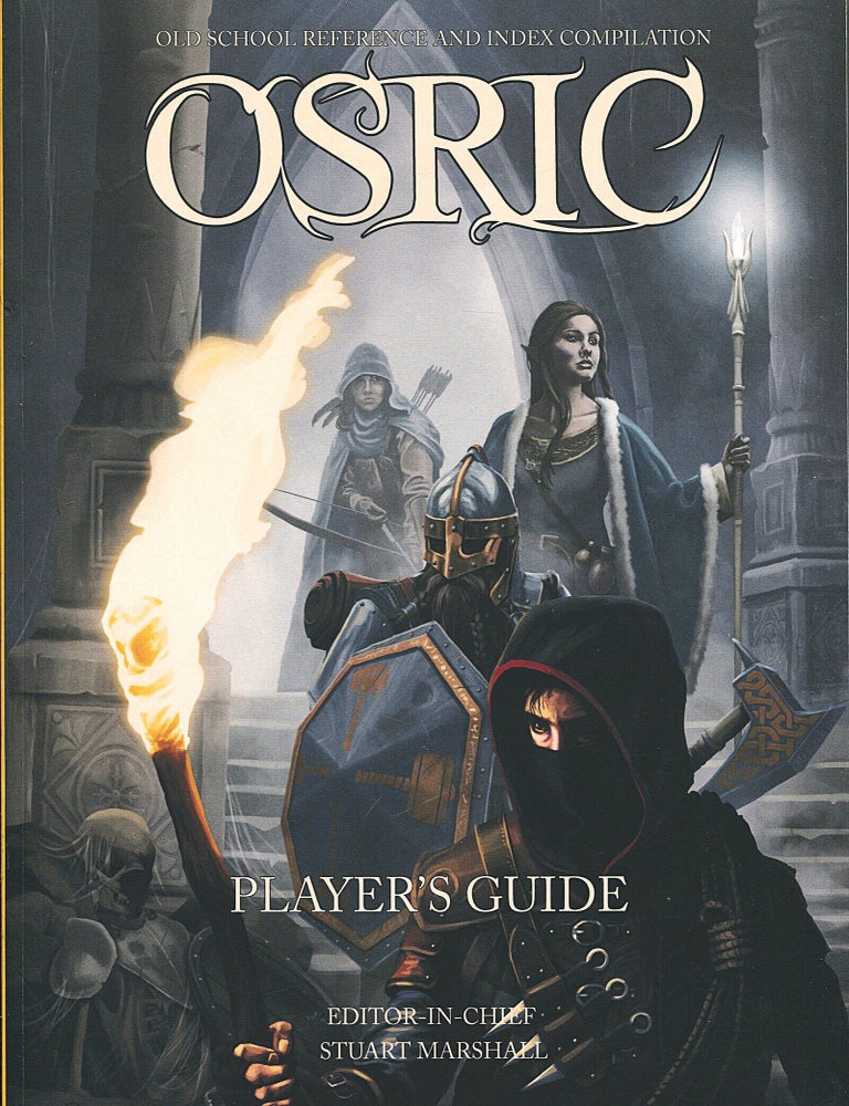 Item #16636 OSRIC Player's Guide; old school reference and index compilation. Stuart Marshall.