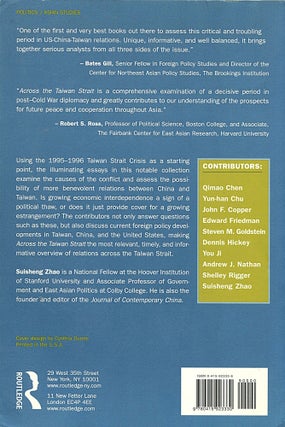 Across the Taiwan Strait; mainland China, Taiwan, and the 1995-1996 crisis