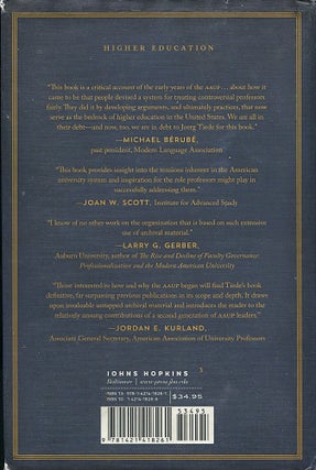 University Reform; the founding of the American Association of University Professors