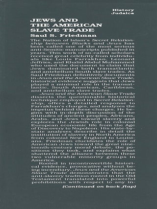 Jews and the American Slave Trade