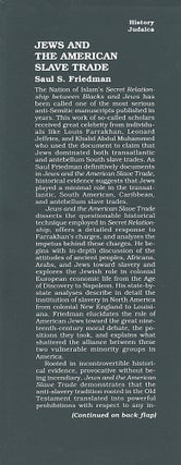 Jews and the American Slave Trade