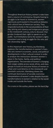 Women in the United States, 1830-1945
