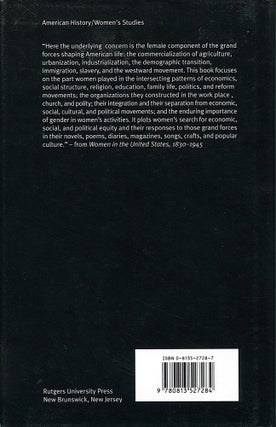 Women in the United States, 1830-1945