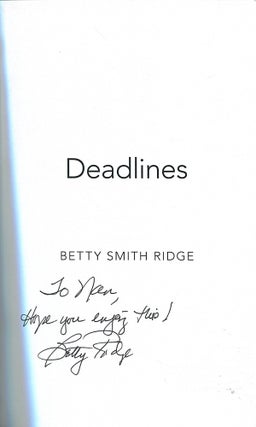 Deadlines