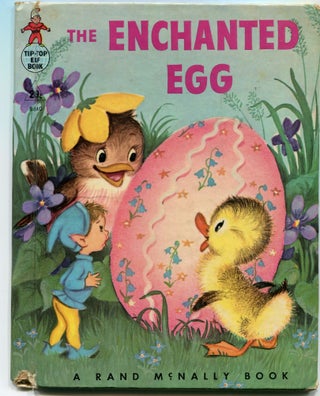 Item #190506010 The Enchanted Egg; A Rand McNally Elf Book. Peggy Burrows