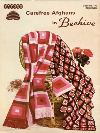 Carefree Afghans by Beehive; Patons Book No. 135