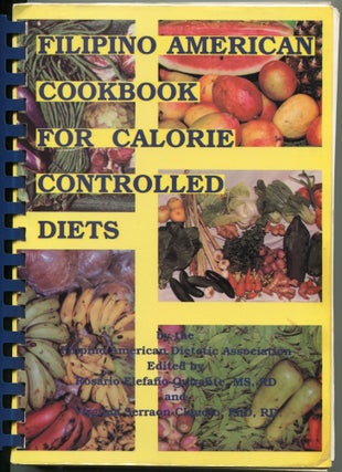 Item #190617017 Filipino American Cookbook for Calorie Controlled Diets. Rosario...