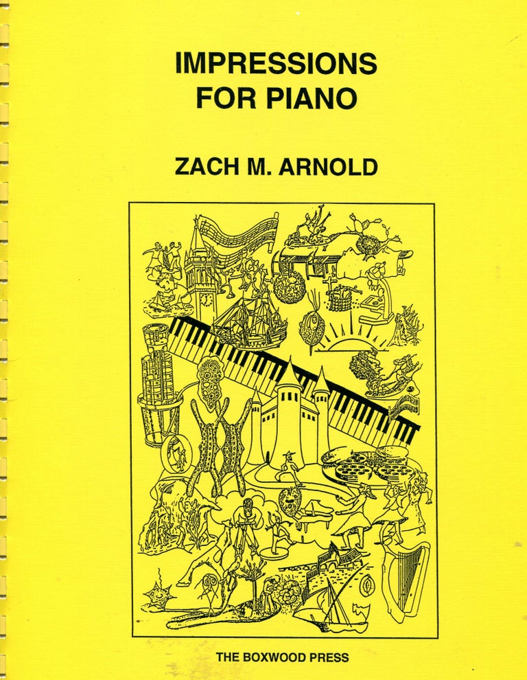 Item #190725006 Impressions for Piano. Zach Arnold.