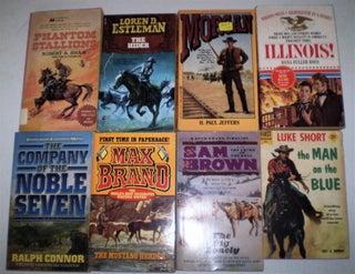 Item #1987 Lot of Paperback Westerns