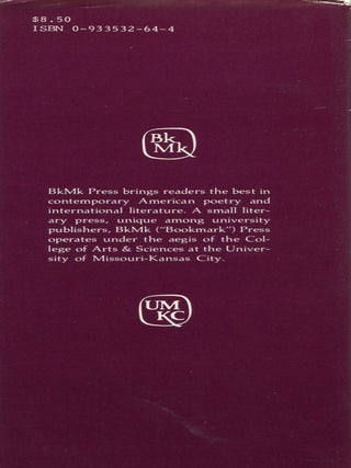 The Woman in the Next Booth; Poems