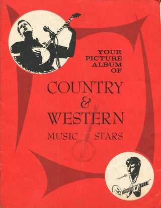Item #4696 Your Picture Album of Country & Western Music Stars. The Harry Peebles Agency