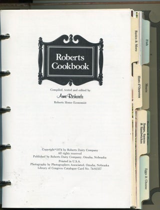 Roberts Cookbook