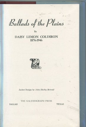 Ballads of the Plains