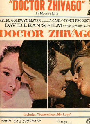 Item #5204 Academy Award Winning Music from "Doctor Zhivago"; includes "Somewhere, My Love"...