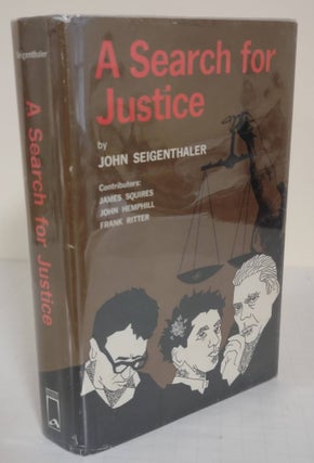 Item #5576 A Search for Justice. John Seigenthaler