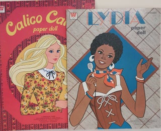 Item #6041 Set of 2 paper dolls from the 1970s