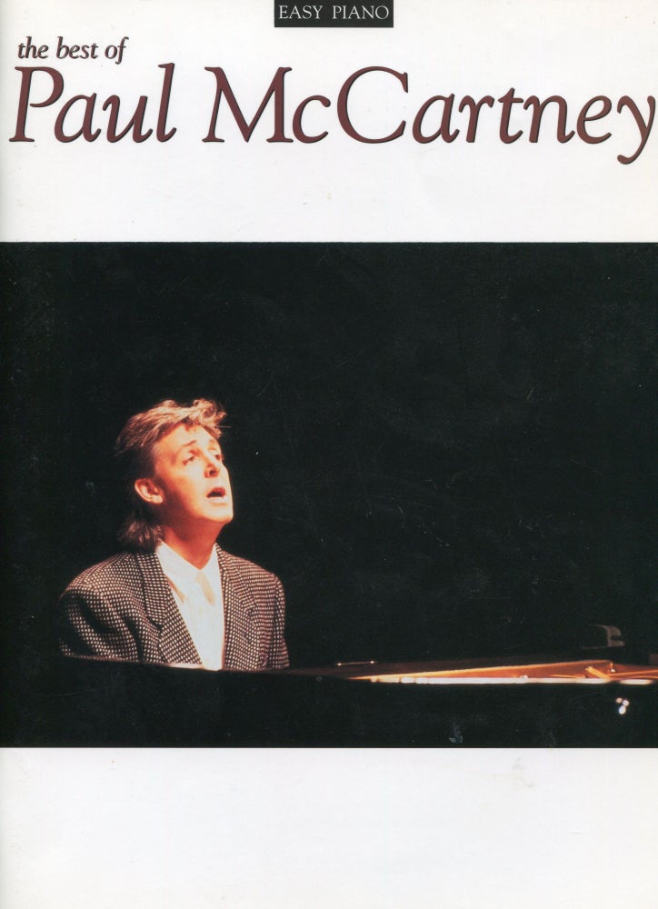 Item #6537 The Best of Paul McCartney; easy piano. Paul McCartney.