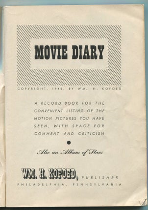 Movie Diary