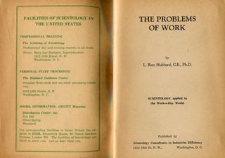 The Problems of Work; Scientology applied to the work-a-day world