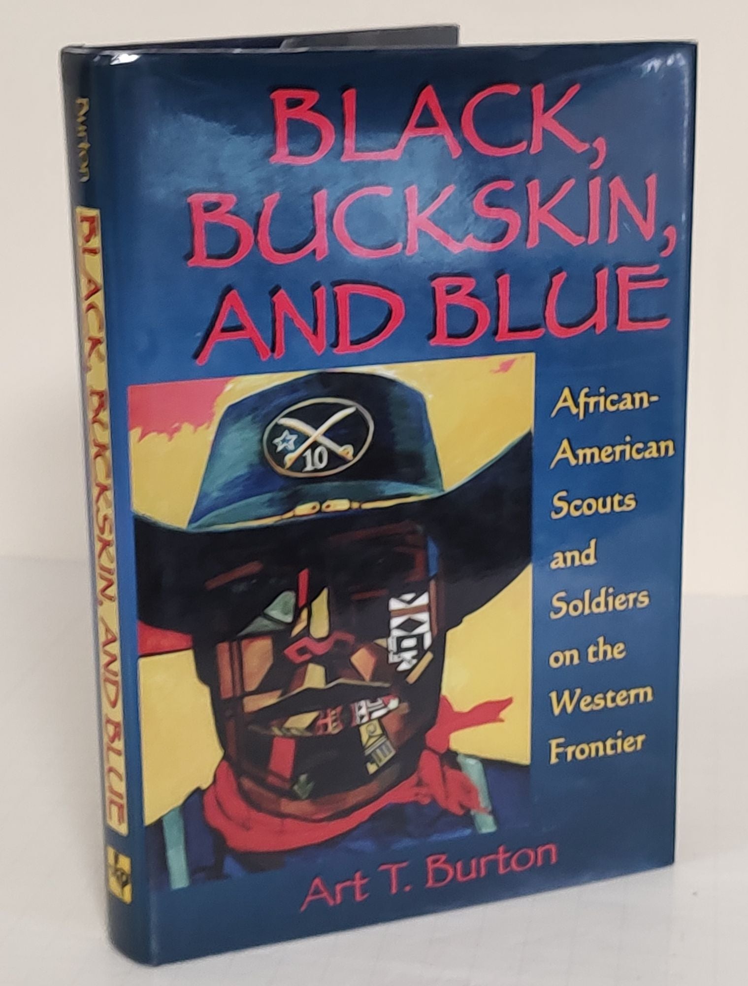 Black Buckskin and Blue African American scouts and soldiers on