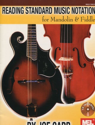 Item #7623 Reading Standard Music Notation for Mandolin & Fiddle. Joe Carr