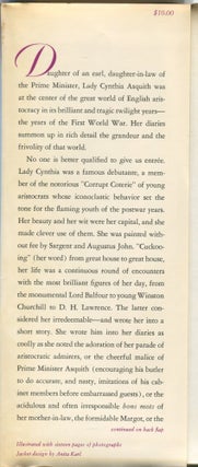 Lady Cynthia Asquith; diaries 1915-1918