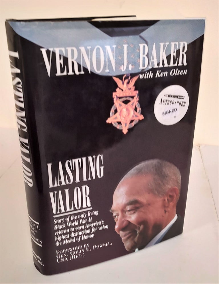 Item #7818 Lasting Valor. Vernon J. Baker, Ken Olsen.