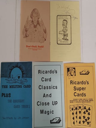 Set of 5 Magic Brochures. 