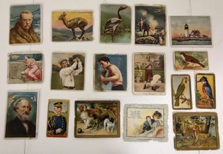 Item #8467 Set of 17 Cigarette Cards from the late 1800s and early 1900s