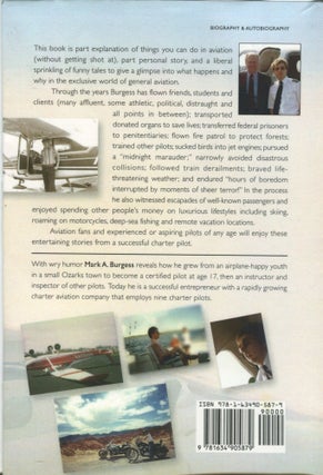 Charter Pilot; rare adventures in aviation