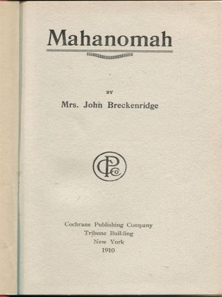 Mahanomah