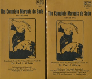 The Complete Marquis de Sade; 2 volume set