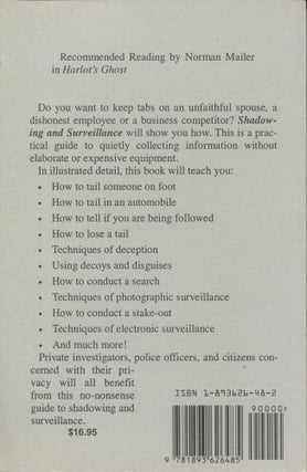 Shadowing and Surveillance; a complete guidebook