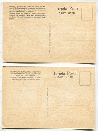Vintage Mexico postcards