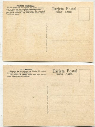 Vintage Mexico postcards