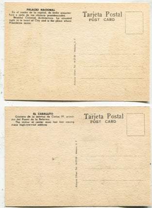 Vintage Mexico postcards