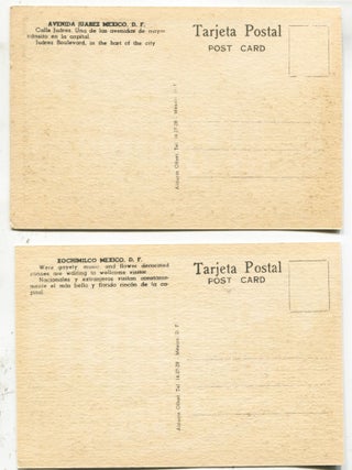 Vintage Mexico postcards