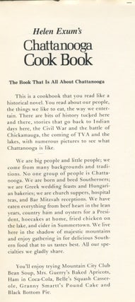 Helen Exum's Chattanooga Cook Book