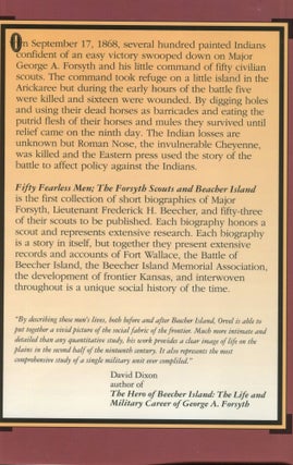 Fifty Fearless Men; the Forsyth Scouts & Beecher Island