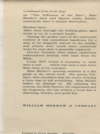 Muffs and Morals